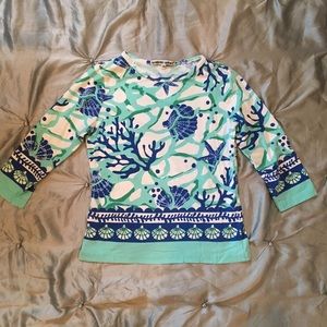 🌷Barbara Gerwit Ocean Inspired Top🌷